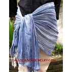 winter cotton scarf stole made in Bali
